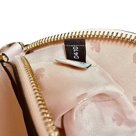 Kate Spade Payton Medium Dome Satchel Top Handle Zip Closure Light Crepe Pink - Picture 13 of 14